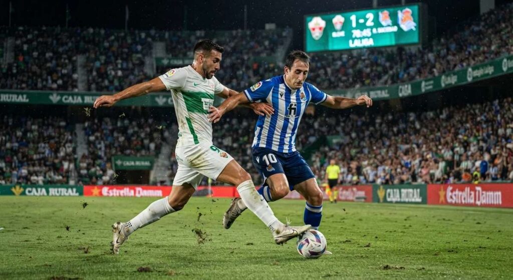 Soi Kèo Elche Vs Real Sociedad 02h30 08/09/2026 - Vòng 4 La Liga